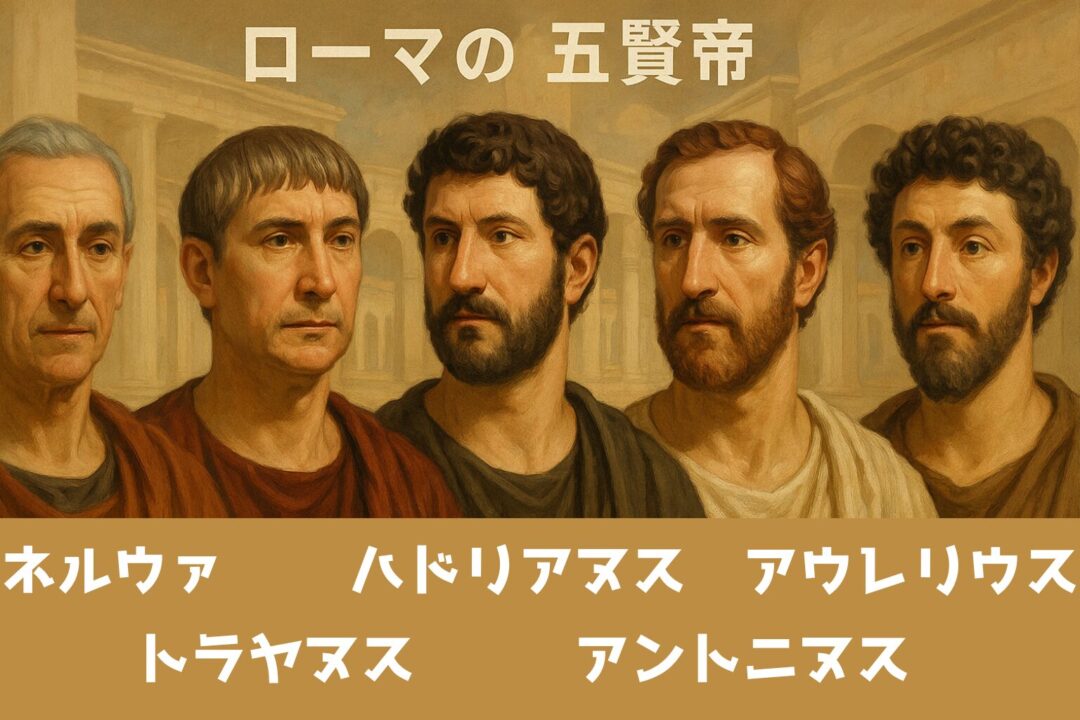 五賢帝イラスト